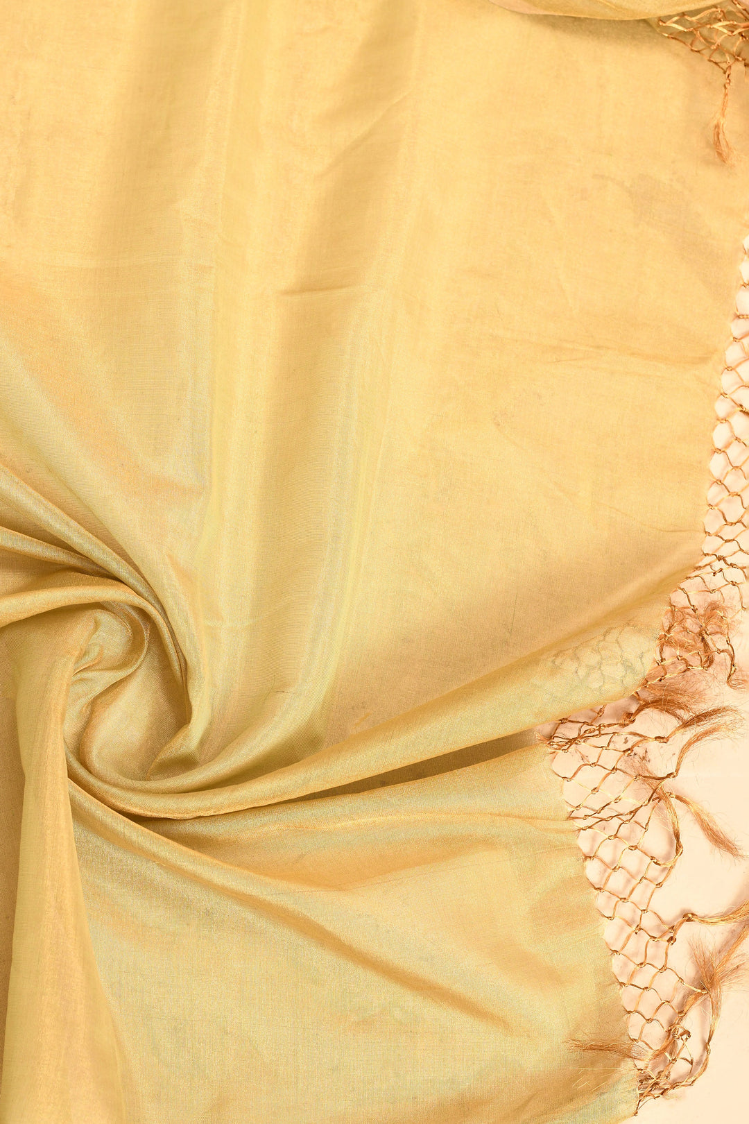 Beige-Pure-Zari-Tissue-Maheshwari-Plain-Saree