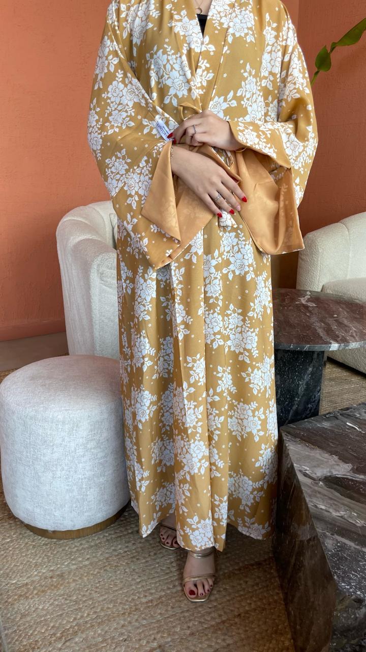 Beige-Georgette-Haven-Kimono-&-Sheila-Set