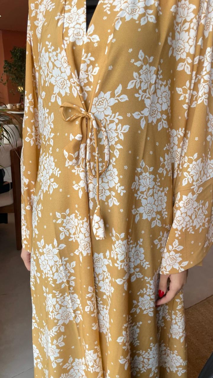 Beige-Georgette-Haven-Kimono-&-Sheila-Set