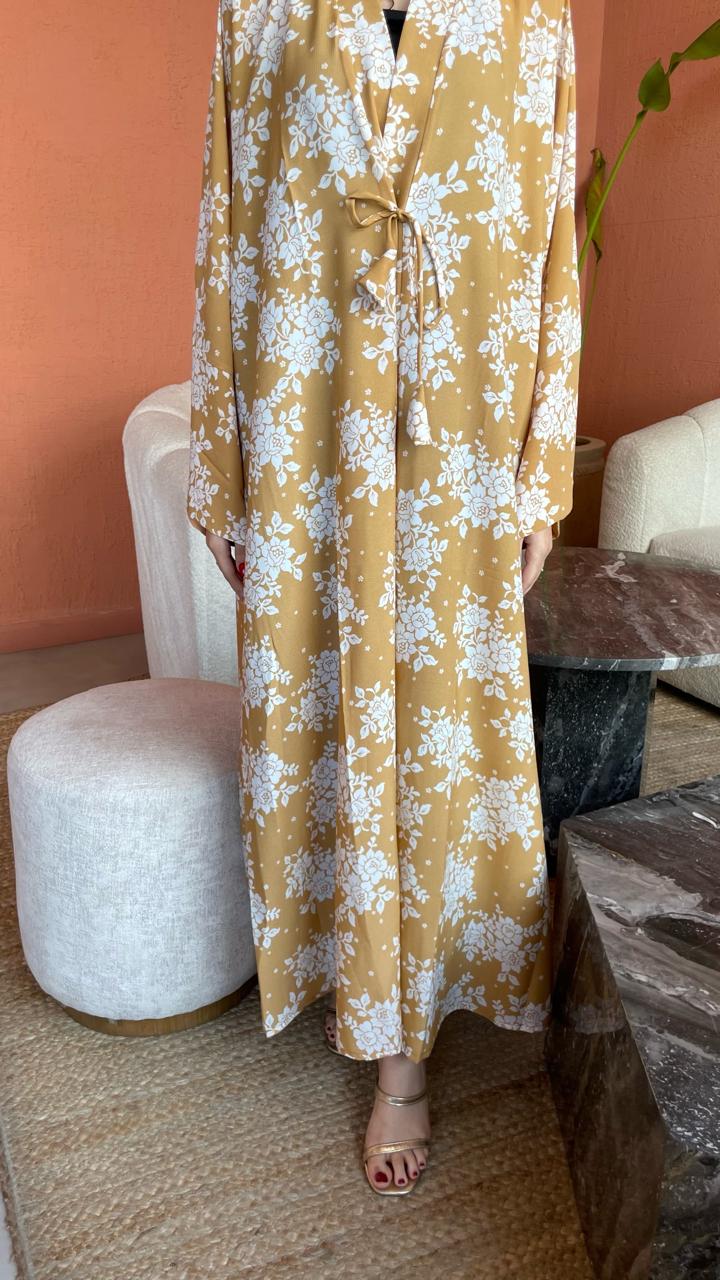 Beige-Georgette-Haven-Kimono-&-Sheila-Set