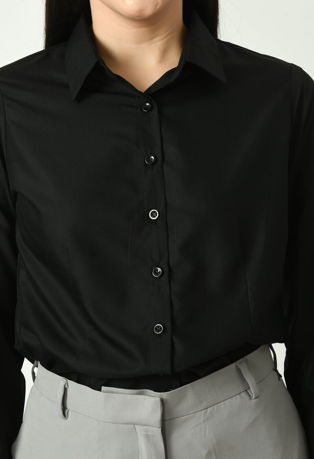 Black-Cotton-Blend-Charisma-Long-Sleeves-Formal-Shirt