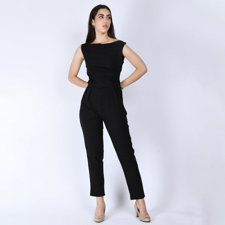 Black-Cotton-Blend-Divinity-Straight-Fit-Jumpsuit