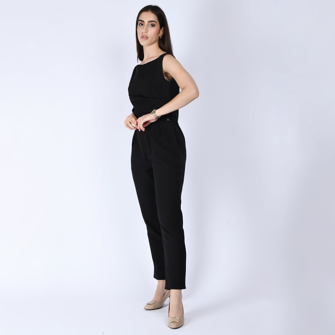 Black-Cotton-Blend-Divinity-Straight-Fit-Jumpsuit