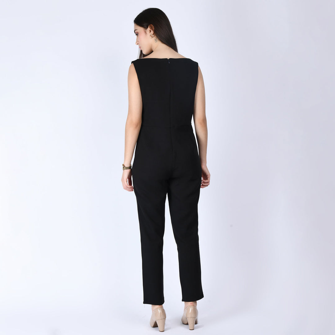 Black-Cotton-Blend-Divinity-Straight-Fit-Jumpsuit