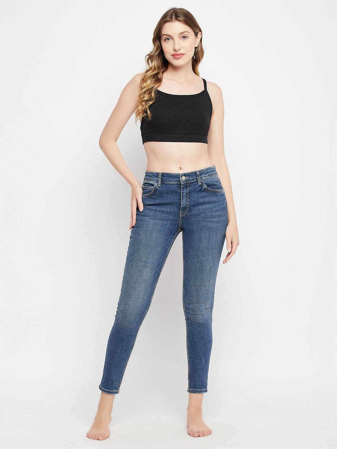 Black-Cotton-Chic-Basic-Ribbed-Cami-Crop-Top