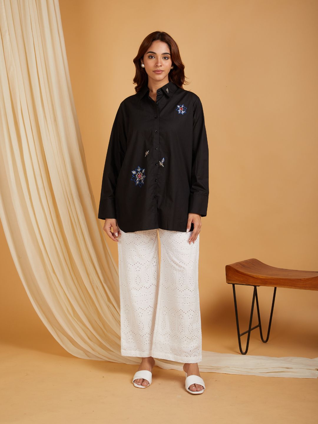 Black-Cotton-Embroidered-Shirt