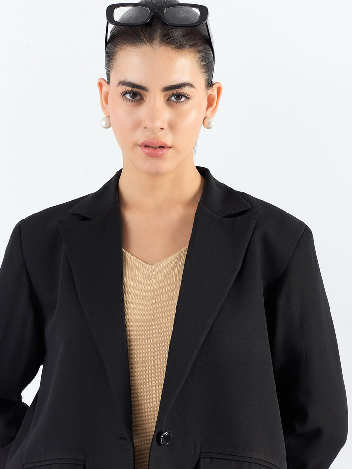 Black-Poly-Viscose-Notched-Lapel-Oversized-Fit-Blazer