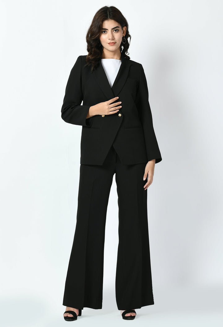 Black-Vitality-Formal-Blazer-With-Bootcut-Trouser