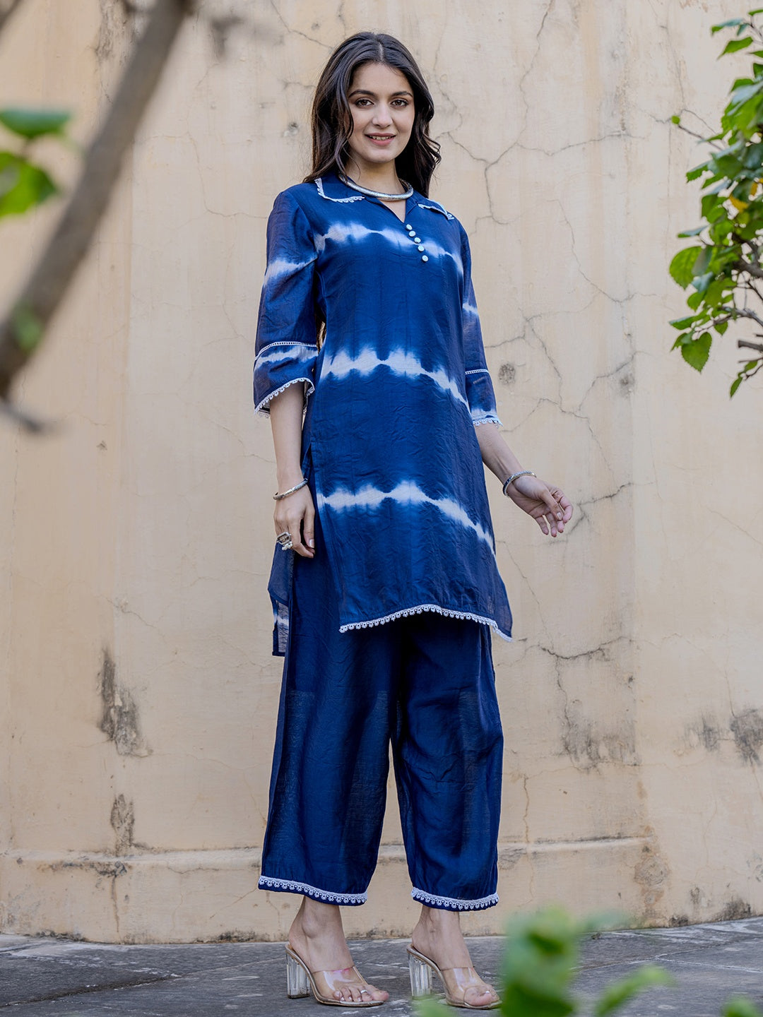 Blue-Chanderi-Silk-Tie-Dye-Co-Ord-Set