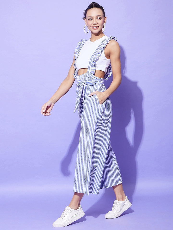 Blue-Cotton-Stripe-Pinafore-Dungaree-(T-Shirt-Not-Included)