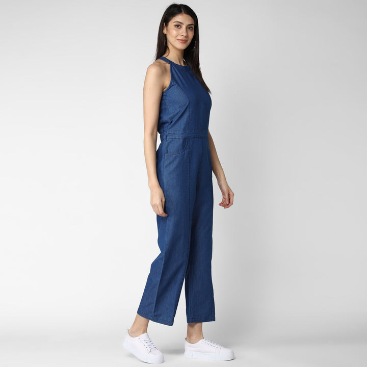 Blue-Denim-Sleeveless-Jumpsuit