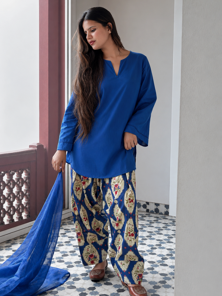 Neel Sleeved Farshi Set