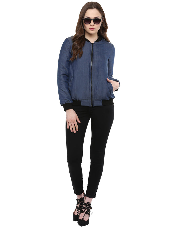 Blue-Cotton-Tencel-Denim-Bomber-Jacket