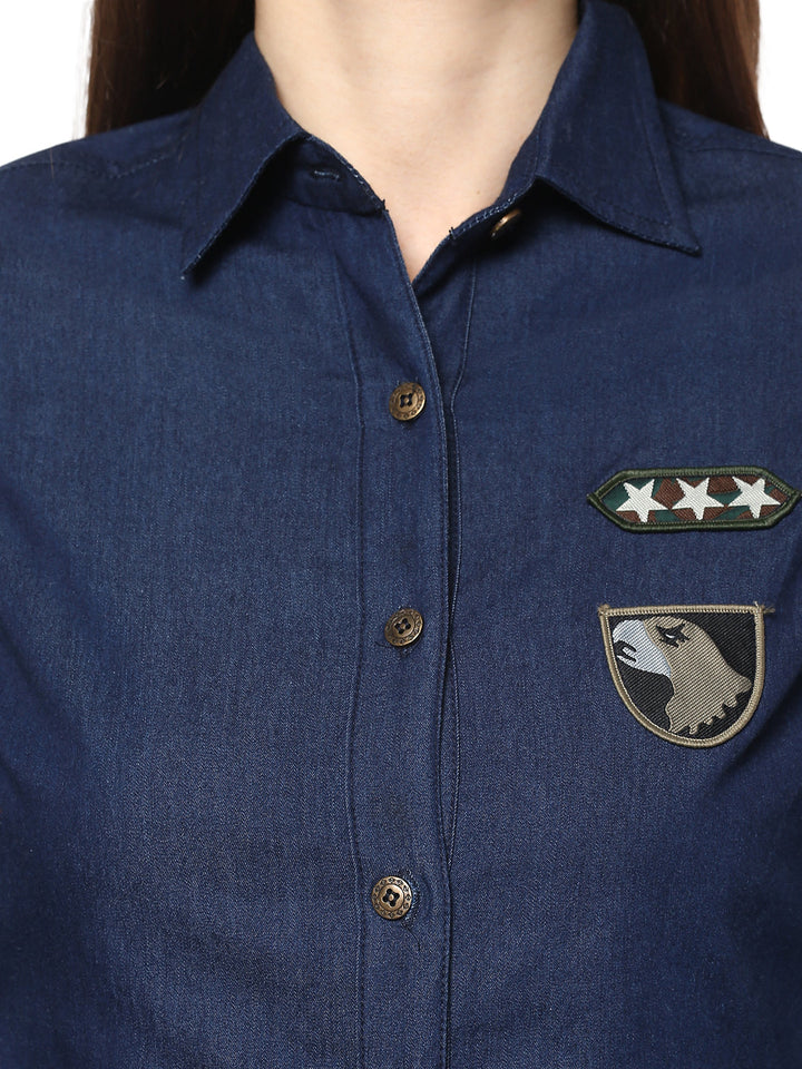 Blue-Denim-Patches-Shirt