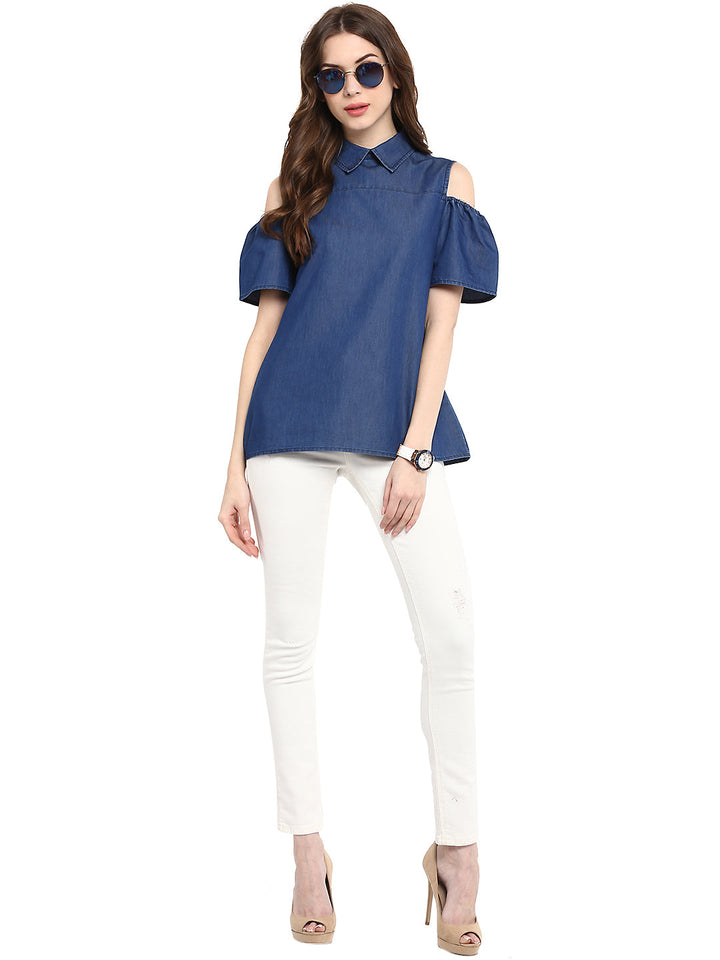Blue-Denim-Cold-Shoulder-Top