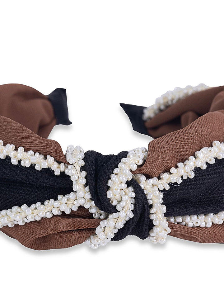 Brown-Fabric-&-Pearls-Modest-Pearl-Headband