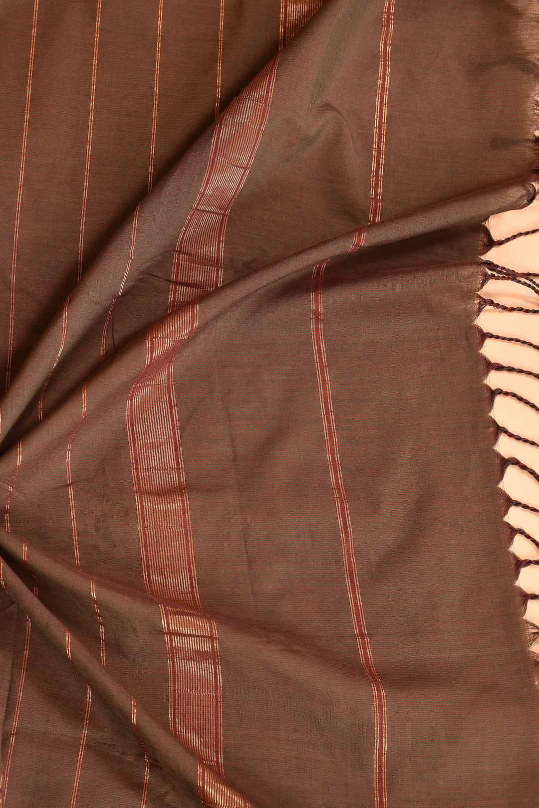 Brown-Pure-Cotton-Maheshwari-Saree