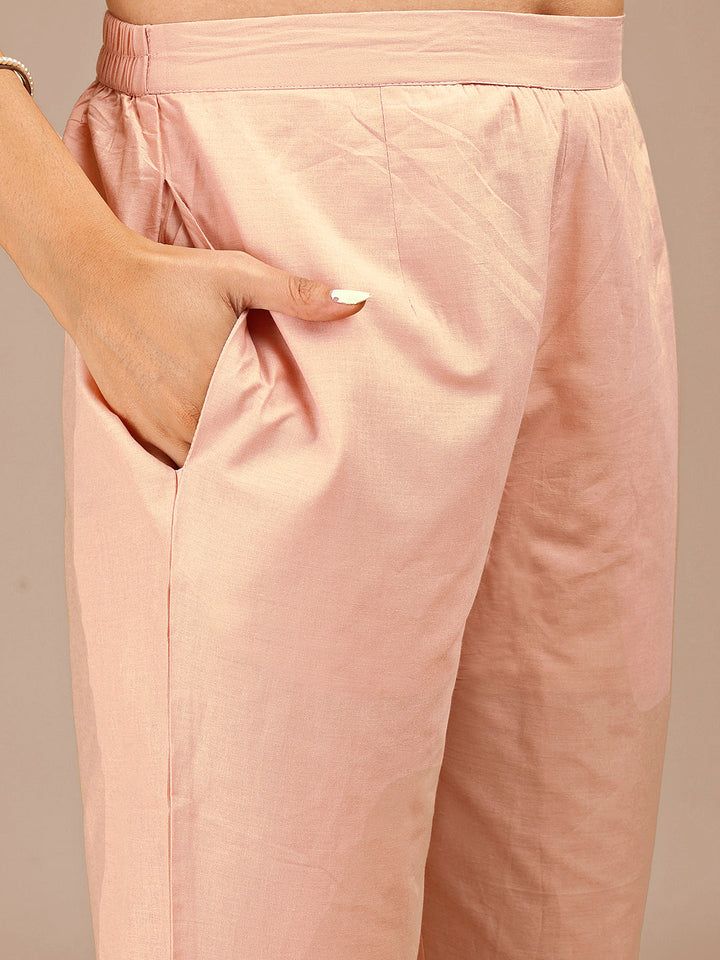 Peach-Cotton-Printed-Co-ord-Set