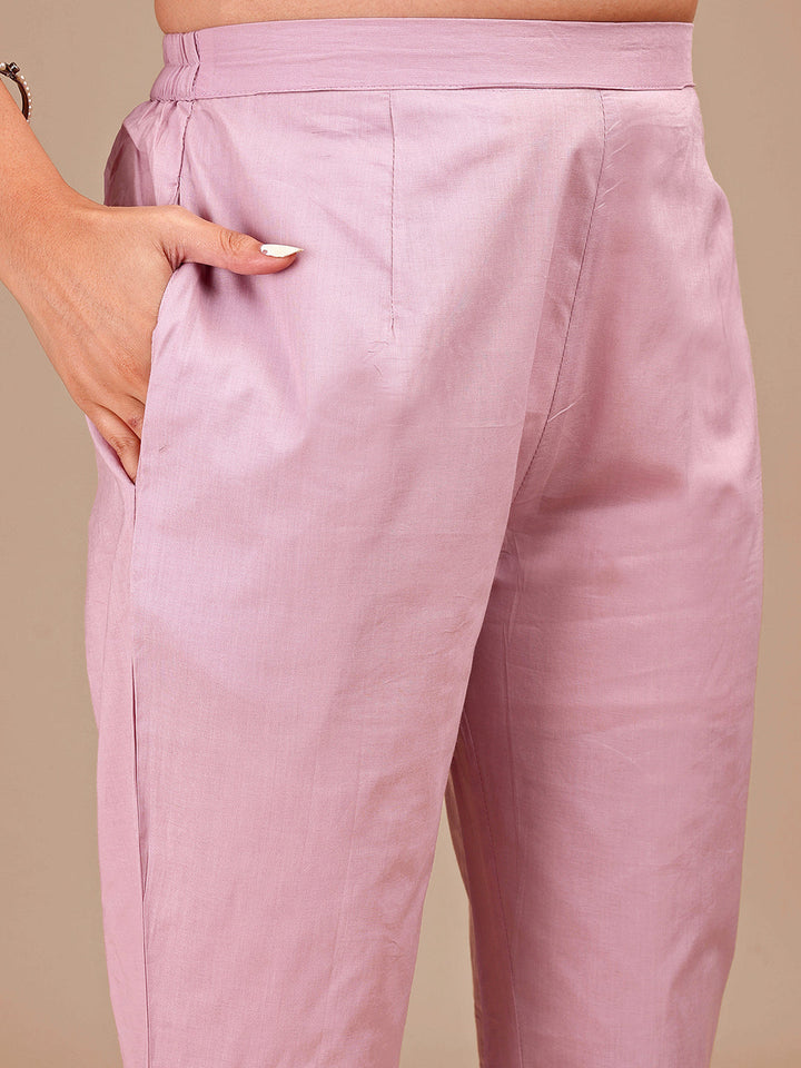 Onion-Pink-Cotton-Contrast-Thread-Work-Co-ord-Set