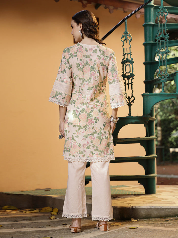 Pestal-Peach-Cotton-Floral-Printed-Co-ord-Set