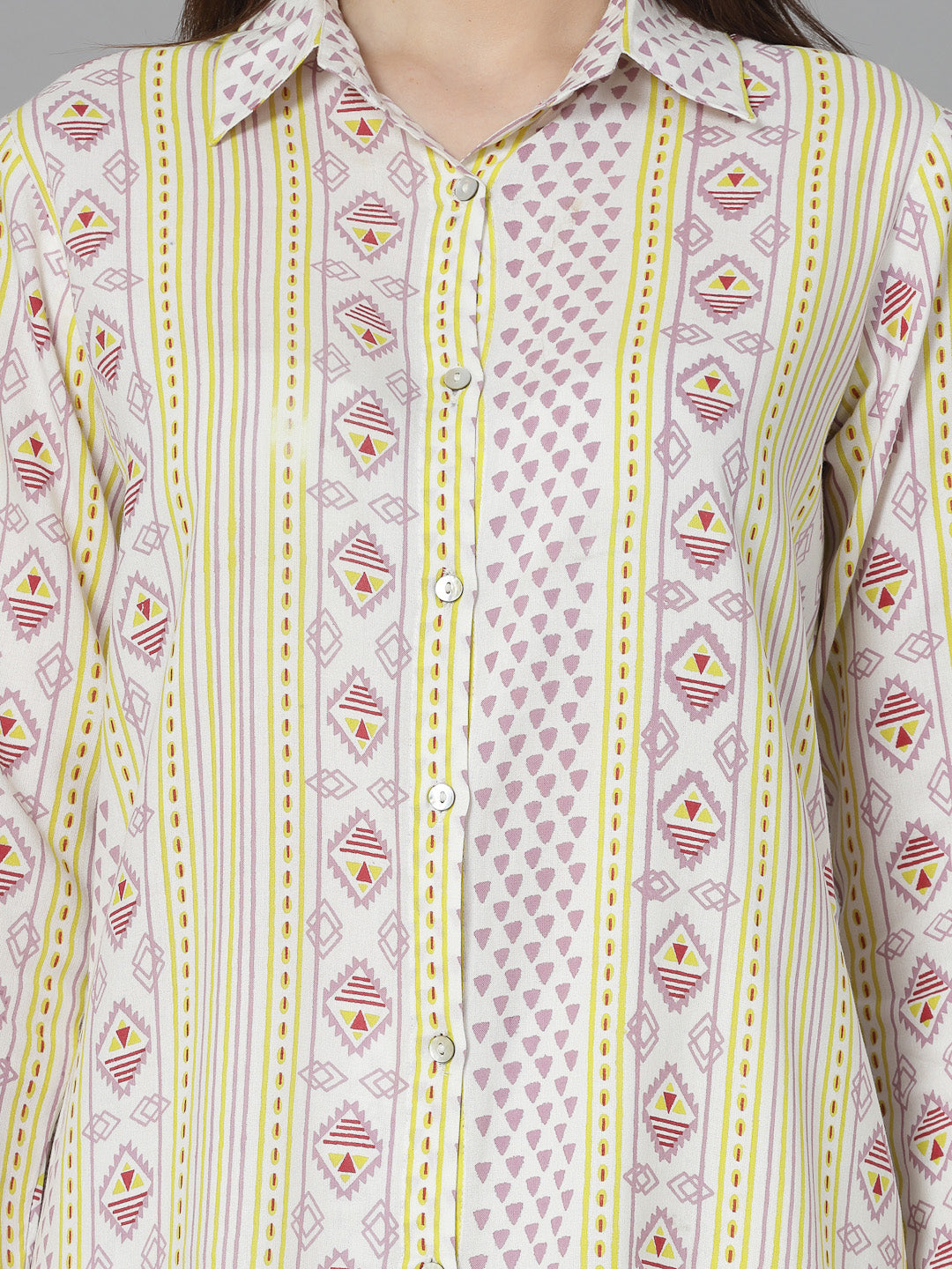 Off-White-Rayon-Floral-Printed-Co-Ord-Set