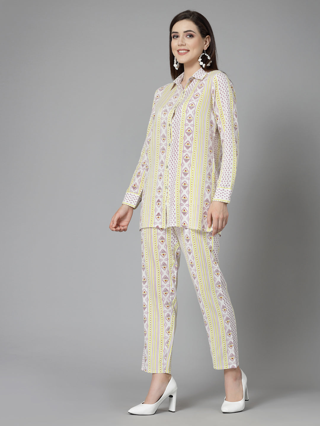 Off-White-Rayon-Floral-Printed-Co-Ord-Set