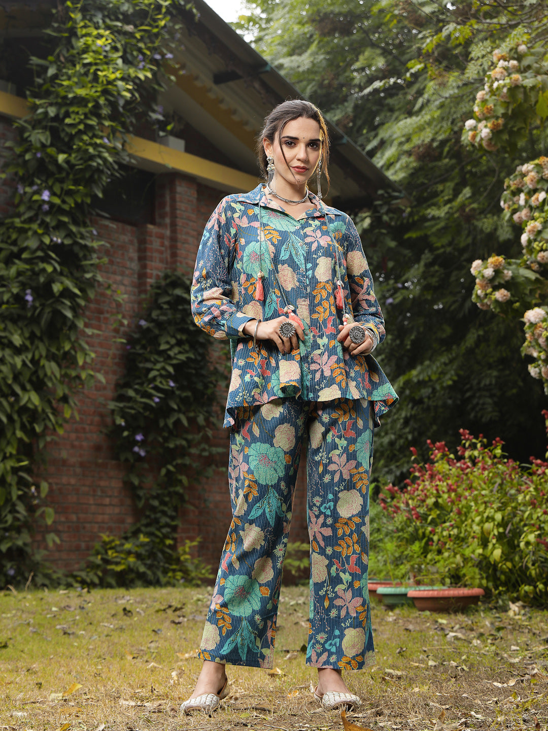 Multicolor-Cotton-Floral-Printed-Co-Ord-Set