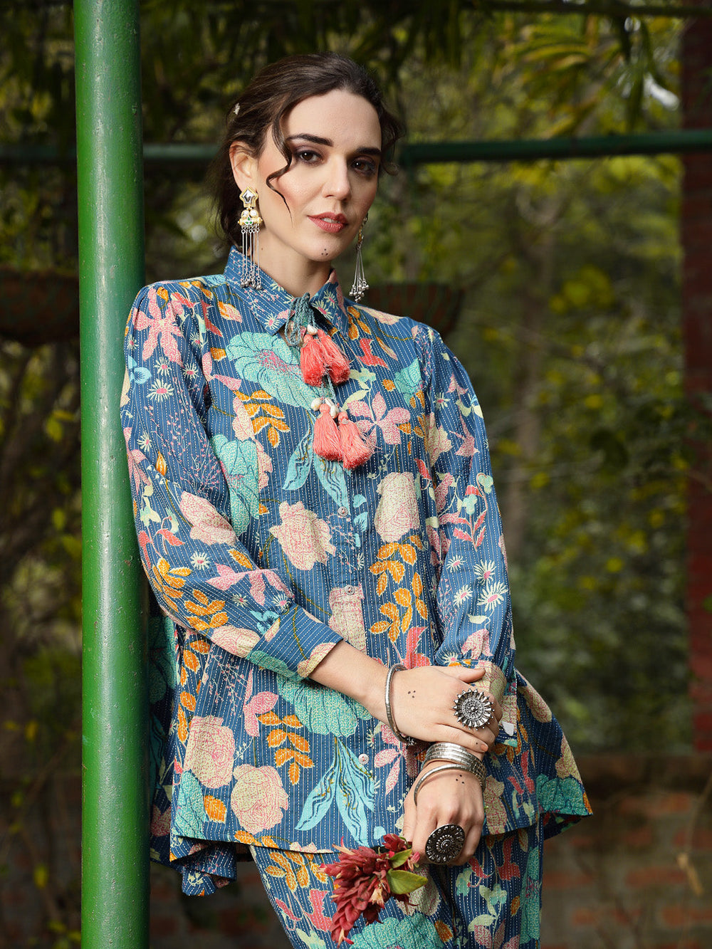 Multicolor-Cotton-Floral-Printed-Co-Ord-Set