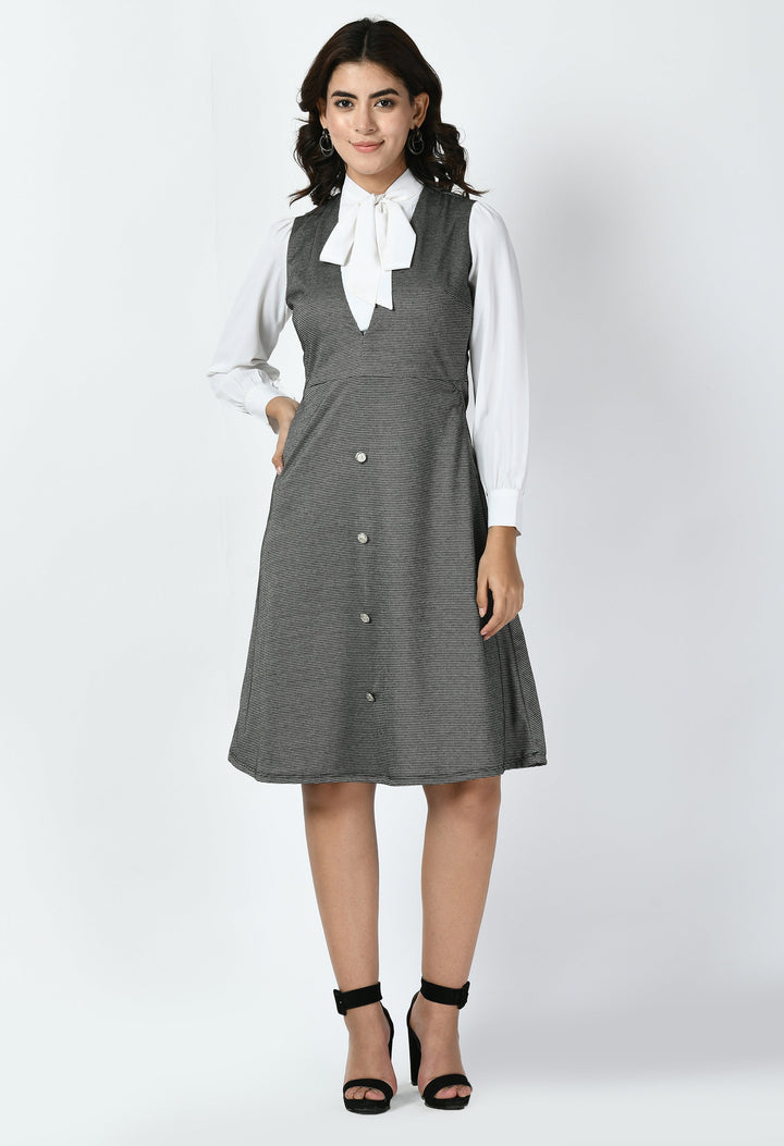 Charcoal-Black-Vertex-Tie-Up-Pinafore-Dress