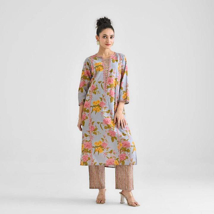 Powder-Blue-Cotton-Lace-Detail-Kurta