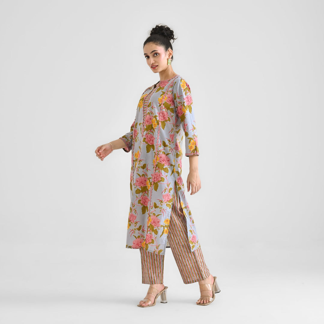 Powder-Blue-Cotton-Lace-Detail-Kurta