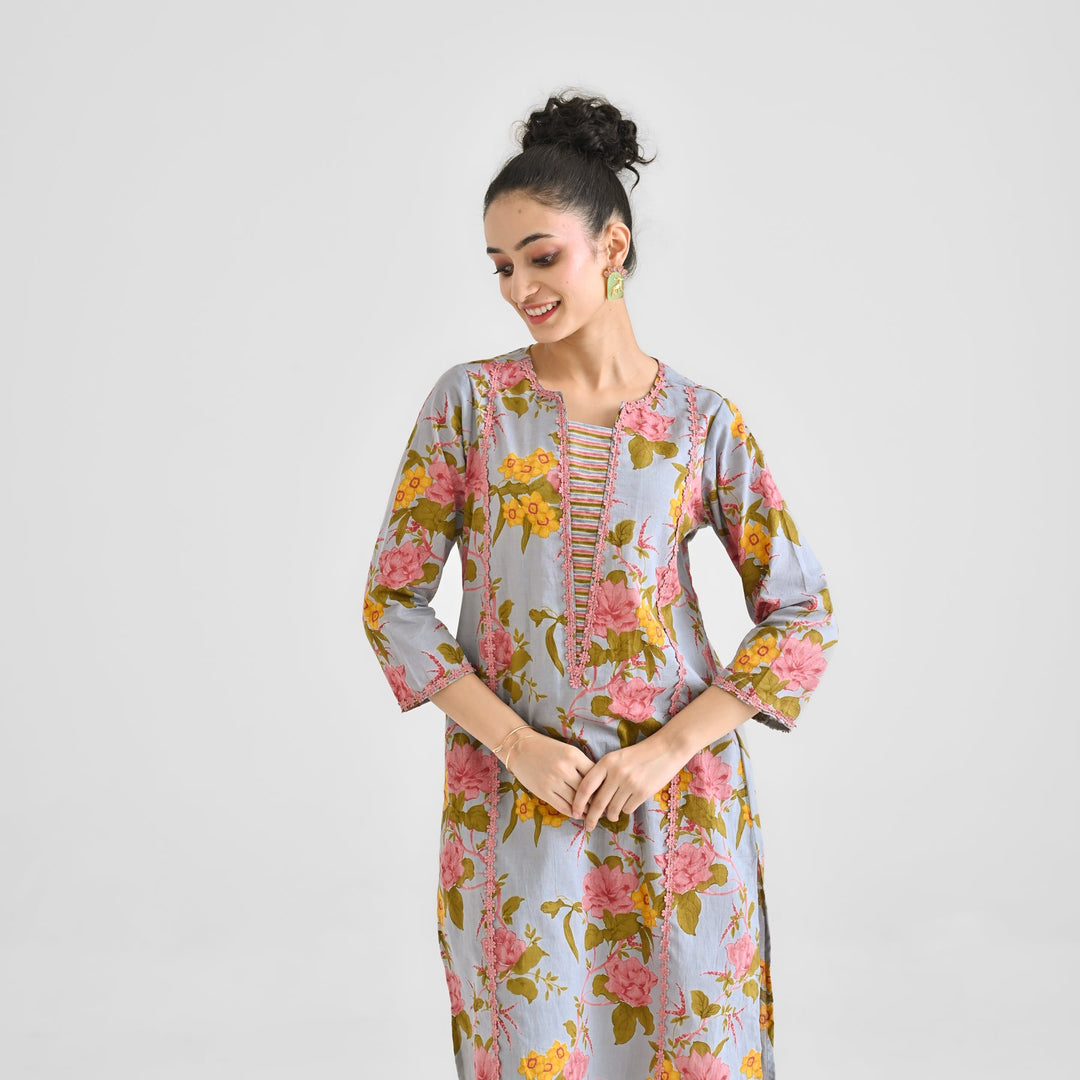 Powder-Blue-Cotton-Lace-Detail-Kurta