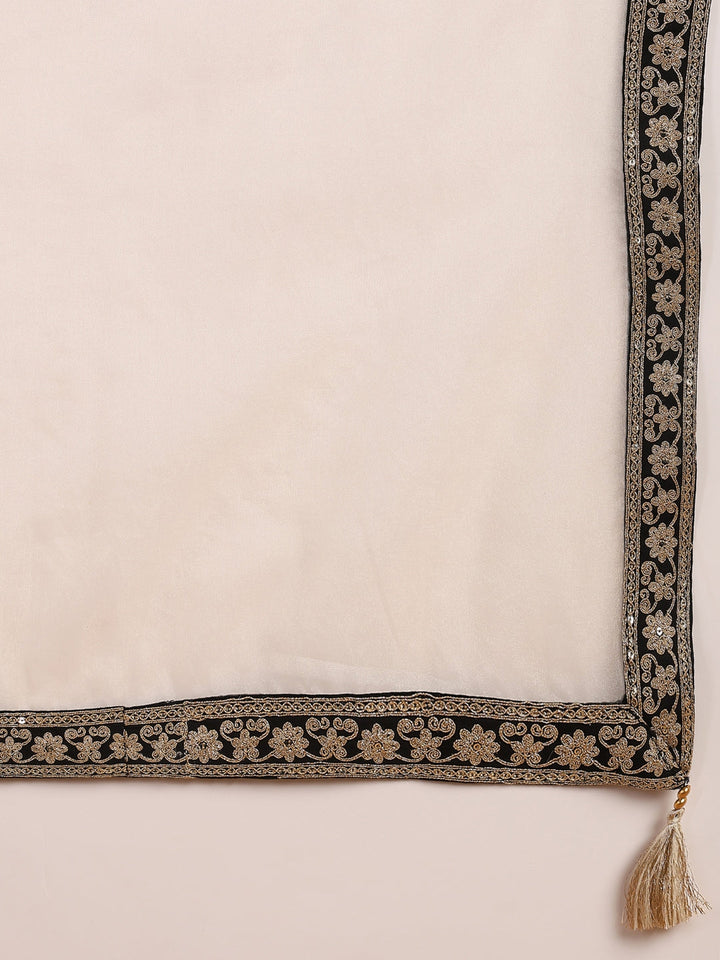 ZERESOUQ-Cream-Silk-Blend-Solid-Embroidered-3-Piece-Kurta-Set