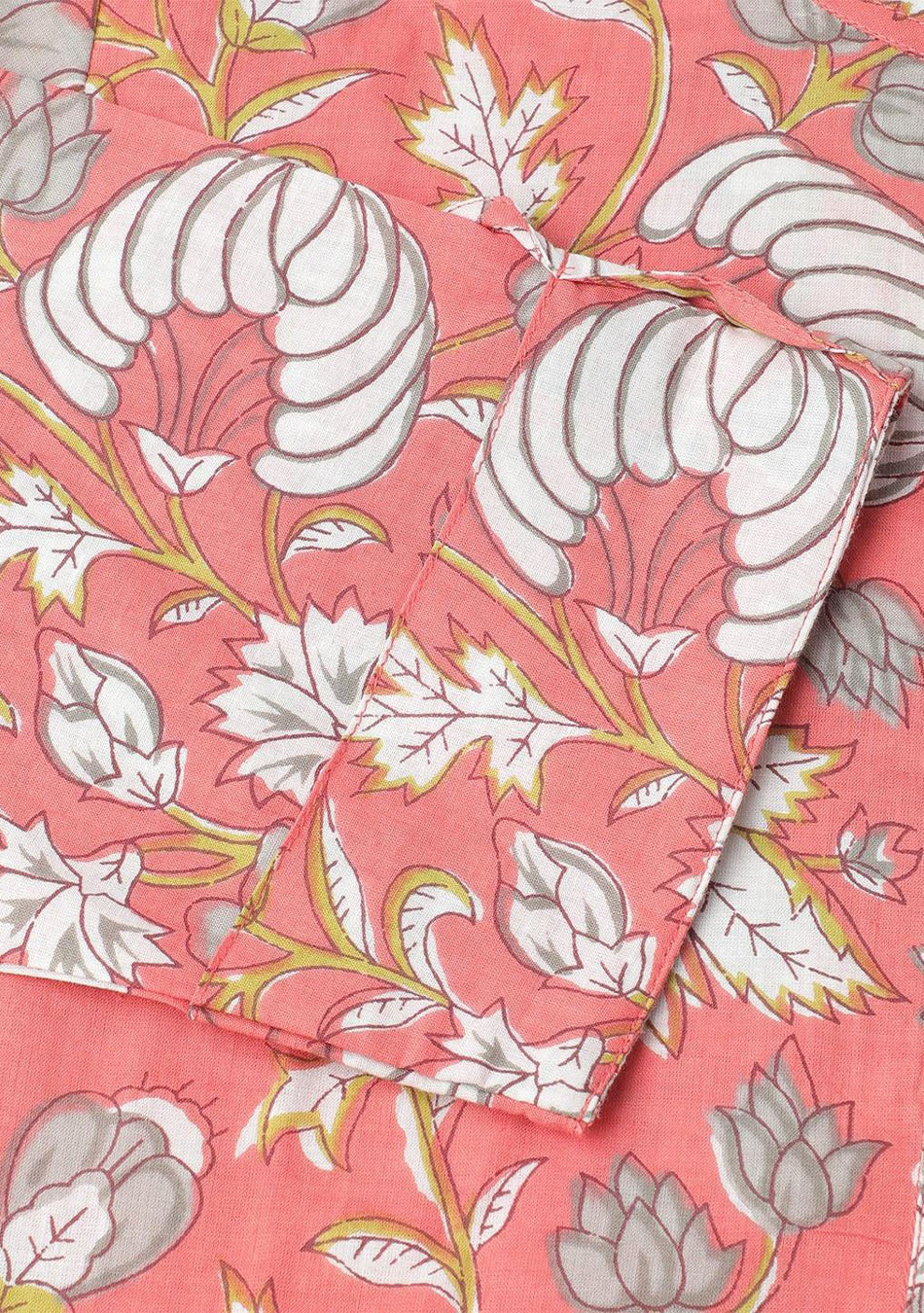 Pink-Cotton-Floral-Printed-Straight-2-Piece-Kurta-Set
