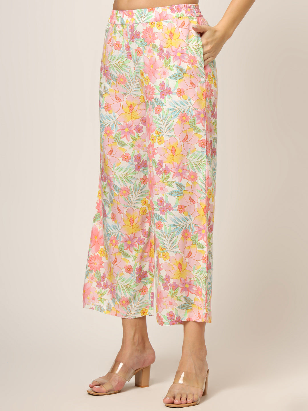 Pink-Rayon-Floral-Printed-Straight-2-Piece-Kurta-Set