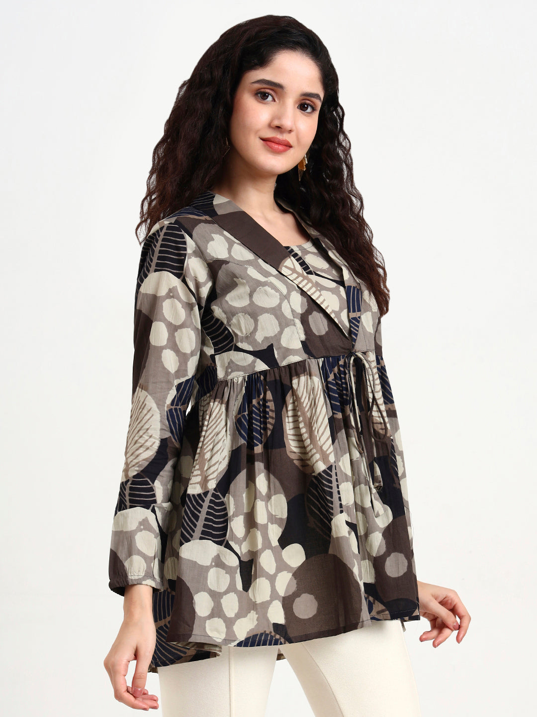 Grey-Cotton-Floral-Print-Top-Only