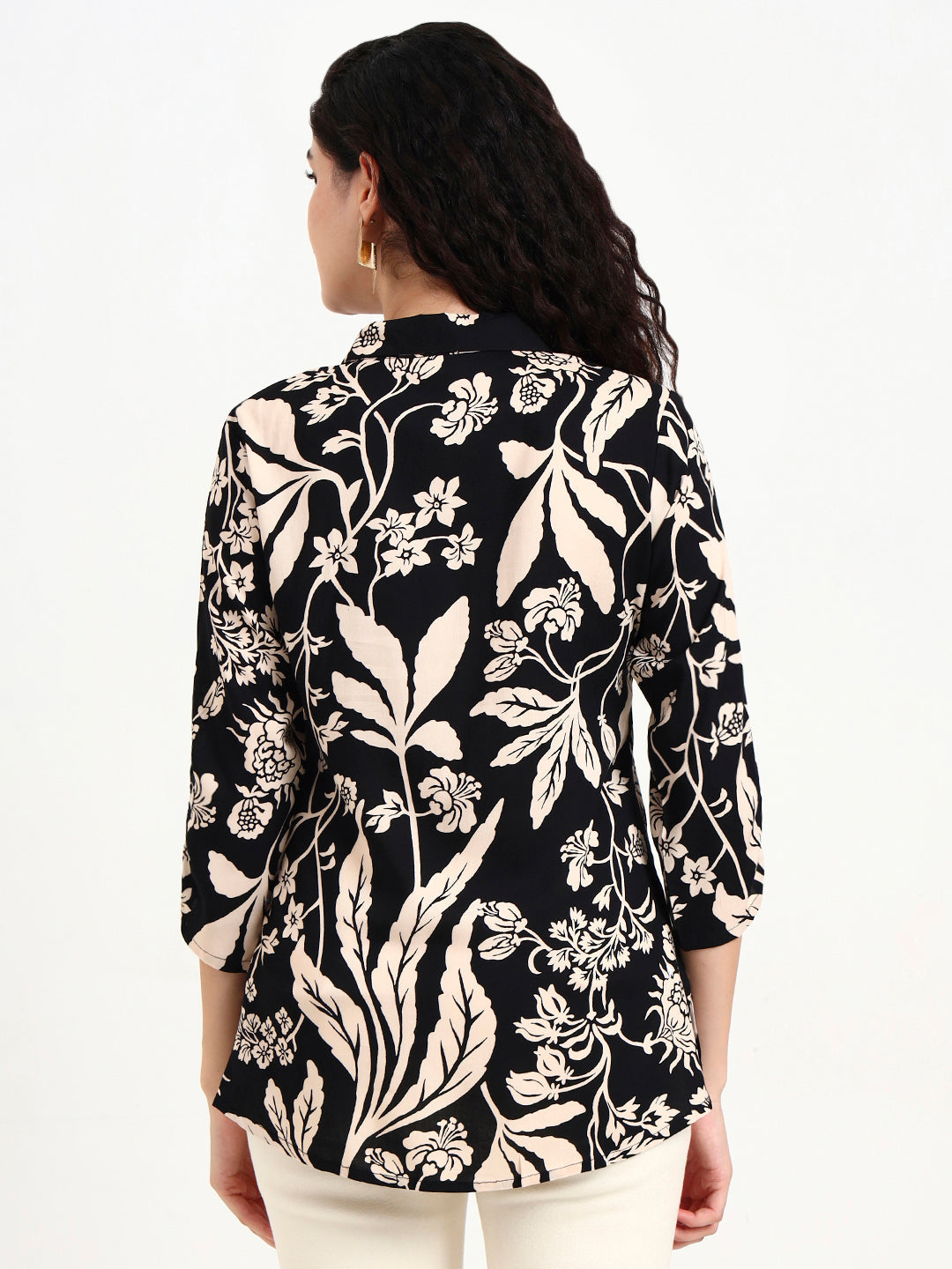 Black-Rayon-Floral-Print-Top-Only