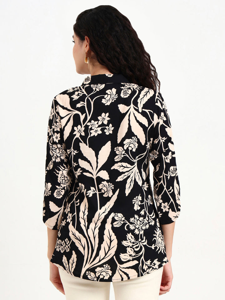 Black-Rayon-Floral-Print-Top-Only