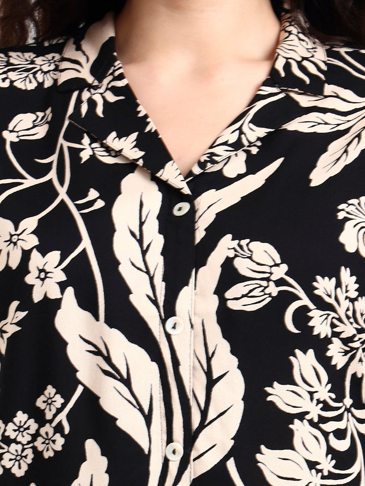 Black-Rayon-Floral-Print-Top-Only