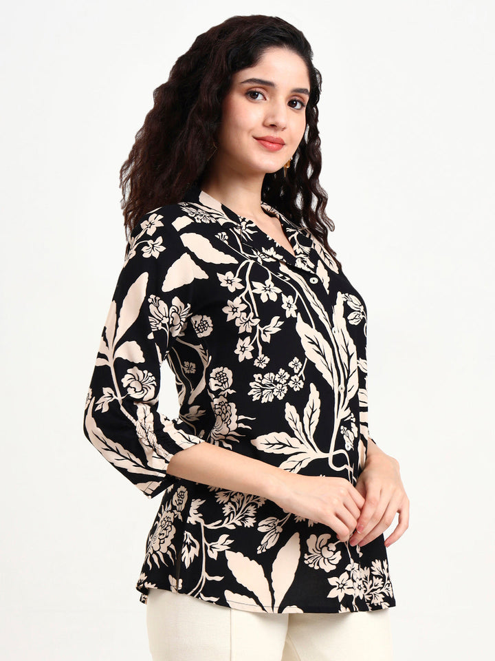 Black-Rayon-Floral-Print-Top-Only