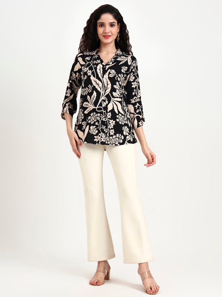 Black-Rayon-Floral-Print-Top-Only