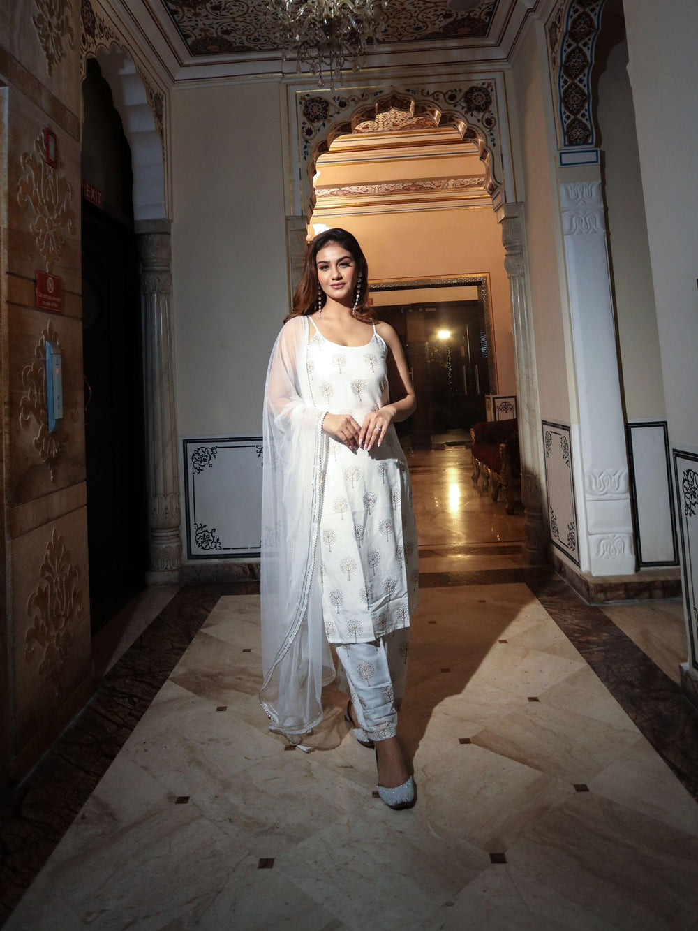 White-Cotton-Foil-Printed-3-Piece-Kurta-Set