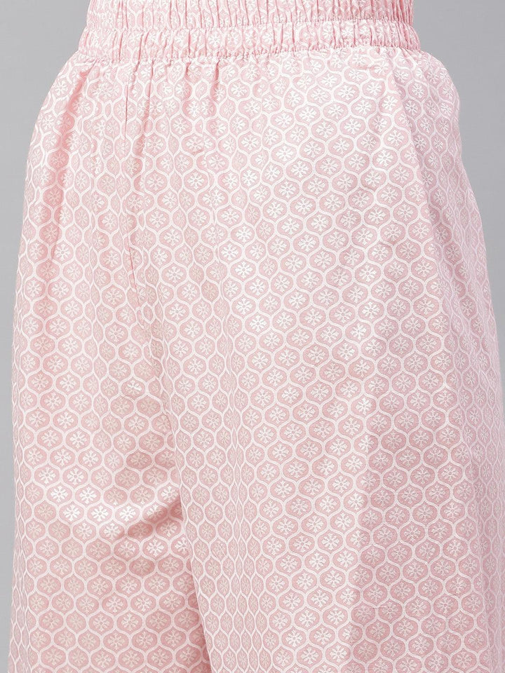 Baby-Pink-Cotton-2-Piece-Kurta-Set