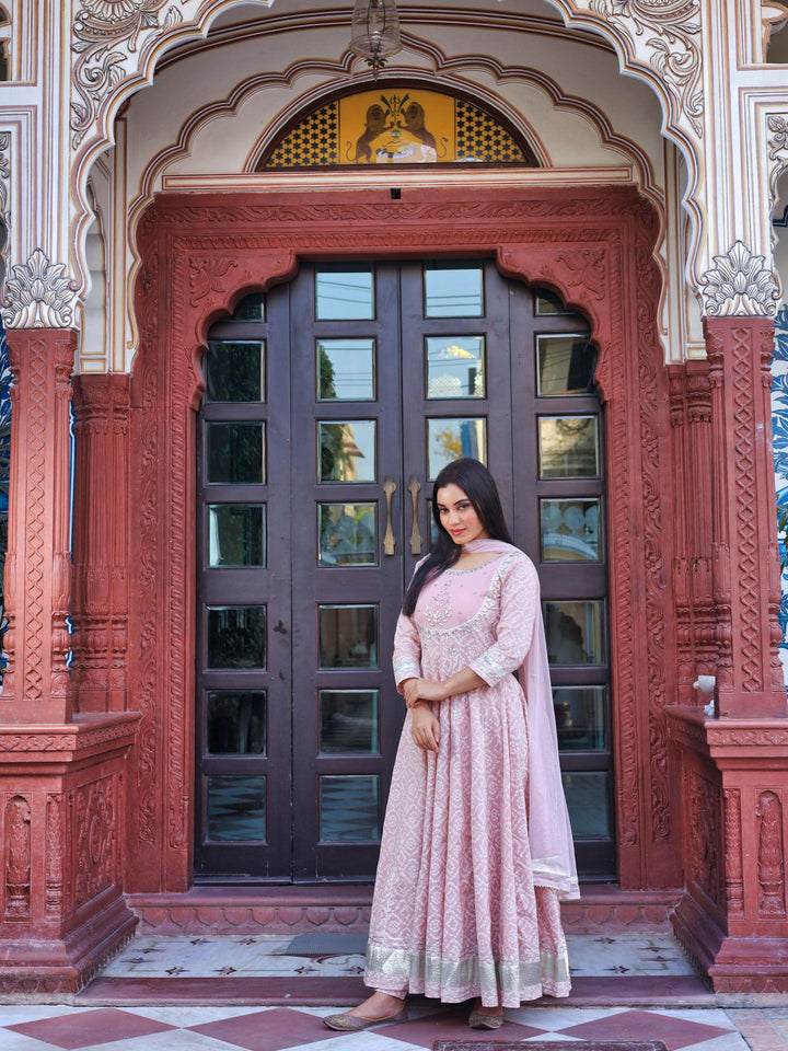 Light-Pink-Cotton-3-Piece-Anarkali-Set