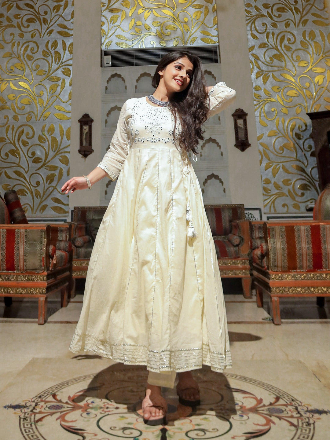 Off-White-Cotton-3-Piece-Anarkali-Set