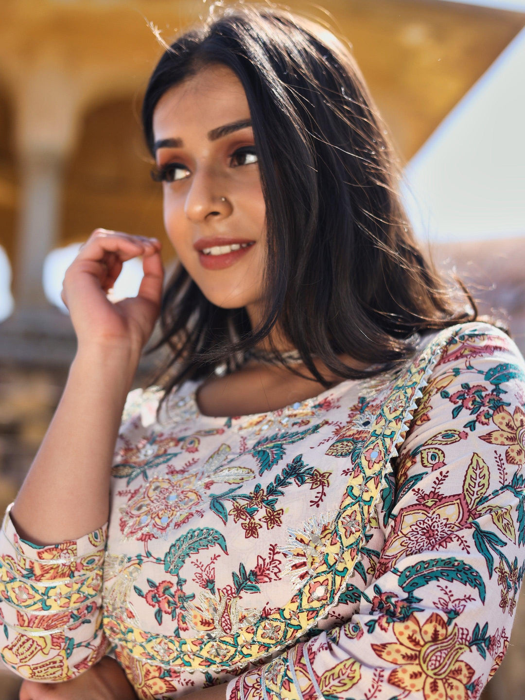 Off-White-Cotton-3-Piece-Anarkali-Set