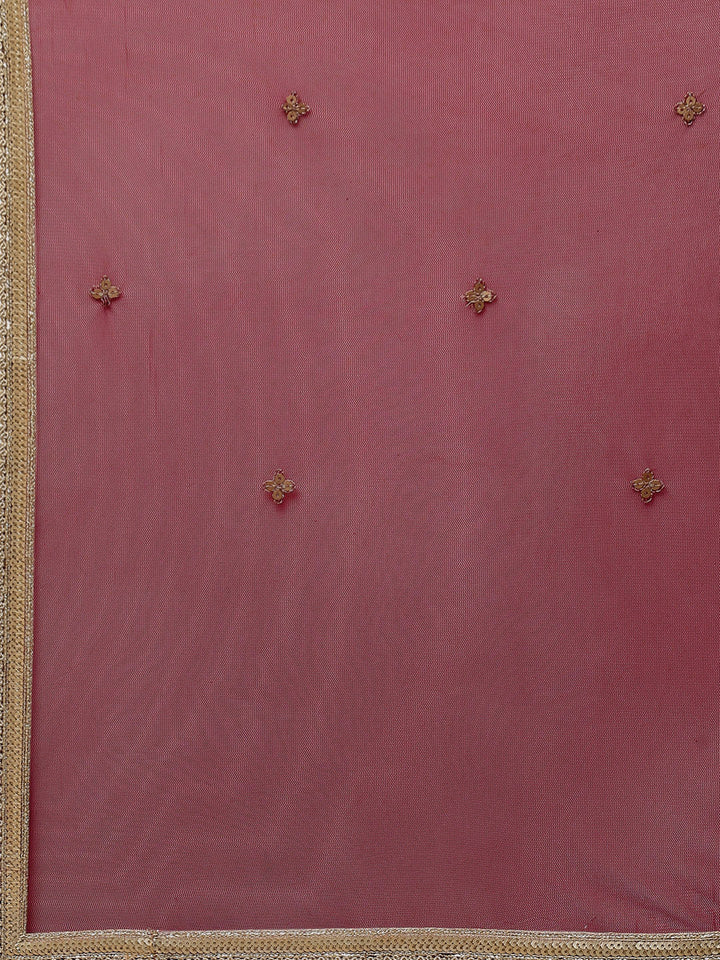 Maroon-Velvet-Hand-Work-3-Piece-Kurta-Set