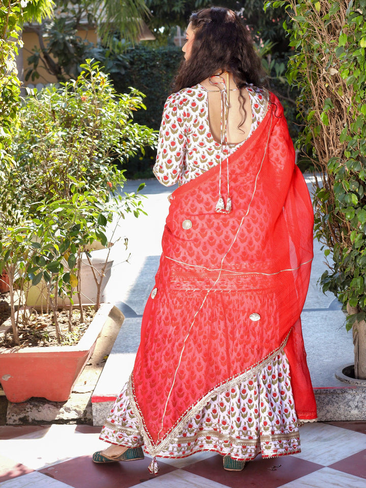 Red-&-White-Cotton-Zardozi-Sharara-Set-With-Red-Dupatta