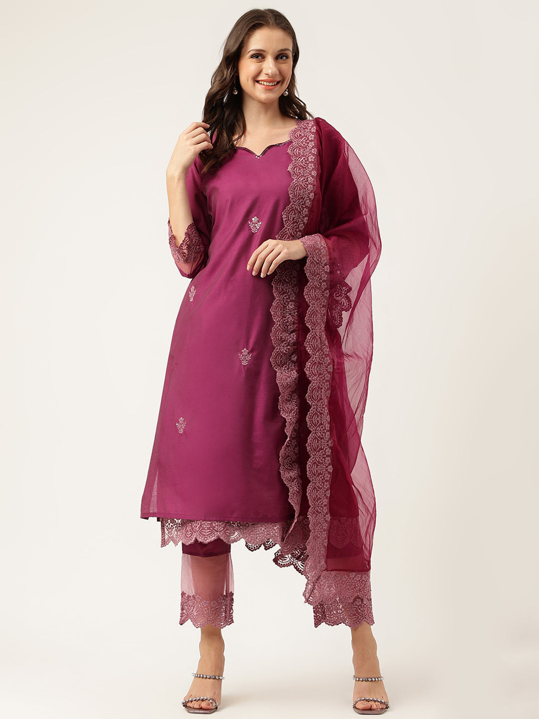 Purple-Chanderi-Silk-Embroidered-3-Piece-Kurta