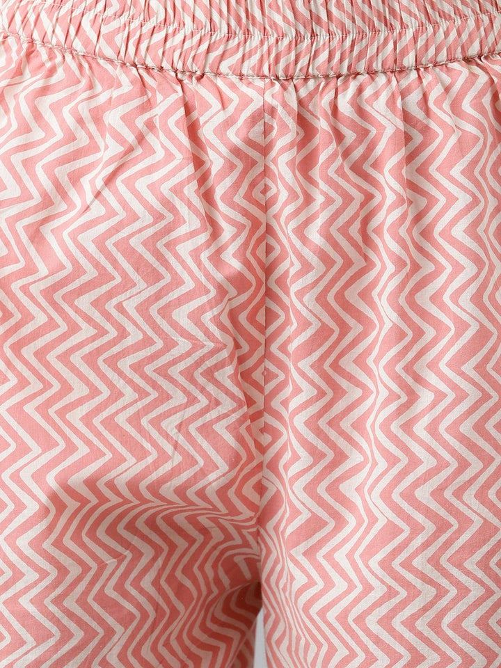Pink-Pure-Cotton-Shirt-Style-Co-Ord-Set